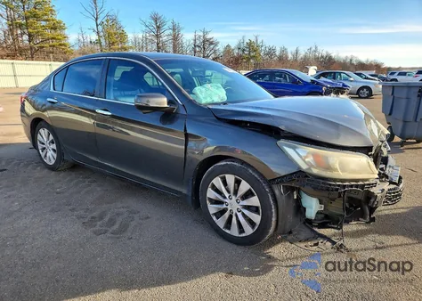 2013 Honda Accord Exl из США, поврежденный, VIN 1HGCR2F88DA250552